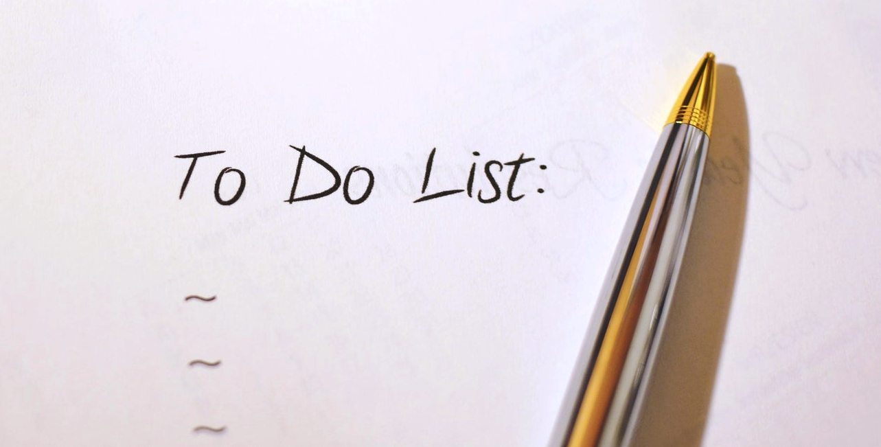 pen calendar to do checklist 3243