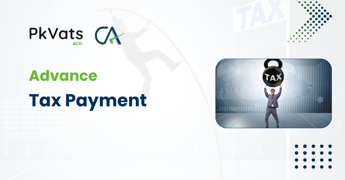 advance tax payment